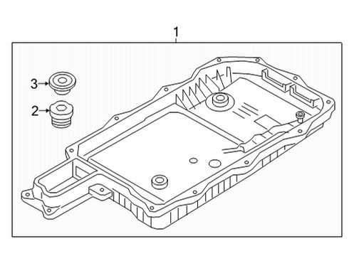 2021 BMW X3 REPAIR KIT FOR TORQUE CONVER Diagram for 24405A13203