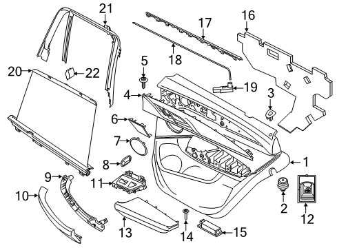 2023 BMW X3 M Front Door Diagram 5