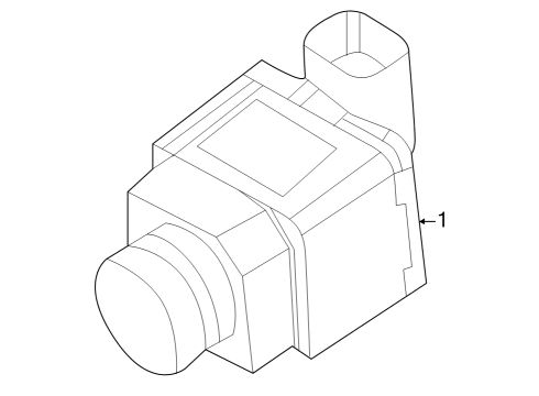 2023 BMW 330e xDrive Electrical Components - Front Bumper Diagram 7