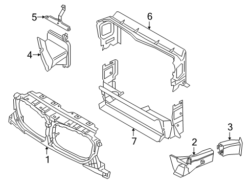 2023 BMW X4 Air Intake Diagram 4