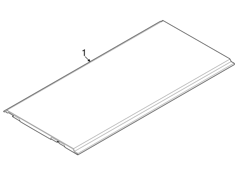 2024 BMW iX Interior Trim - Rear Body Diagram 4