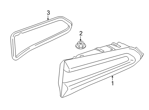 2021 BMW X5 Tail Lamps Diagram 1