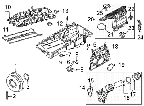 OIL FILTER Diagram for 11427882997