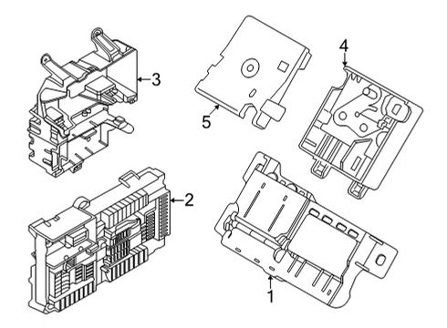 2024 BMW 230i xDrive HOLDER Diagram for 61139858773