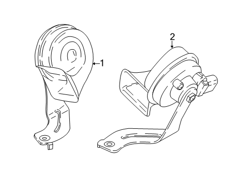 2021 BMW X5 Horn Diagram