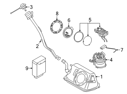 2021 BMW i3 Senders Diagram