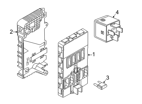 2023 BMW X2 Fuse & Relay Diagram