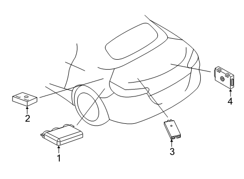 2022 BMW Z4 Antenna & Radio Diagram