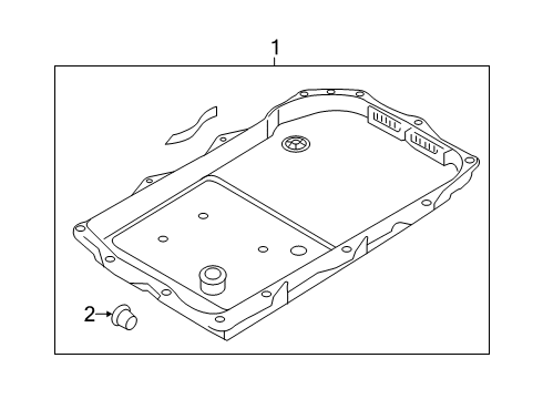 2021 BMW X4 Automatic Transmission Diagram 2