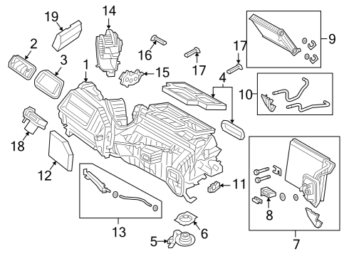 2022 BMW i4 Switches & Sensors Diagram 2