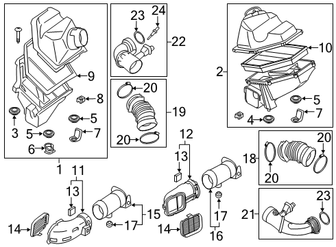 2022 BMW 750i xDrive Powertrain Control Diagram 4