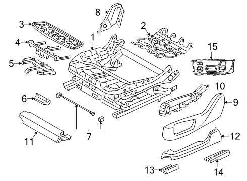 2022 BMW X5 Tracks & Components Diagram 3