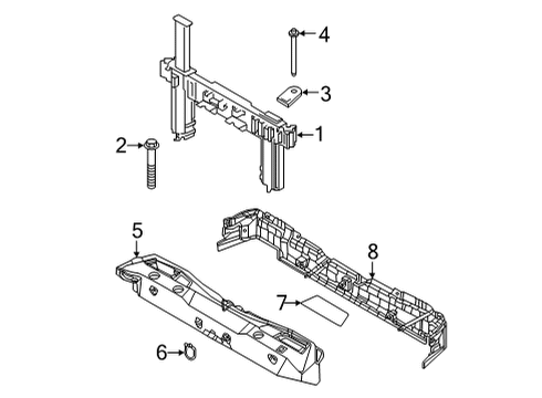 2022 BMW M440i Roll Bar Diagram