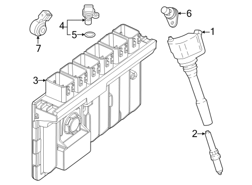 2023 BMW X7 Ignition System Diagram 2