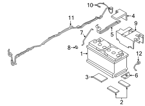 2021 BMW M4 Battery Diagram