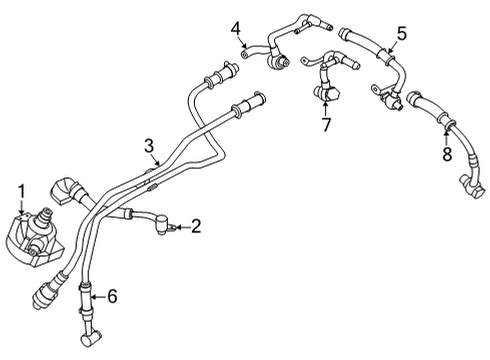 2022 BMW X6 M Water Pump Diagram 4