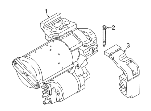 2023 BMW M240i Starter Diagram