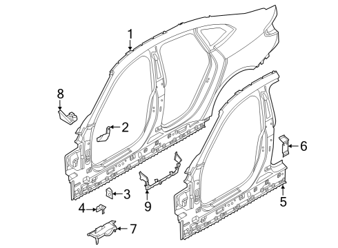 2024 BMW i4 Uniside Diagram 2