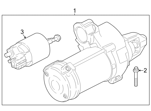 2023 BMW 760i xDrive Starter Diagram