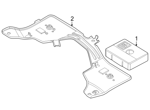 2023 BMW i4 Communication System Components Diagram 1