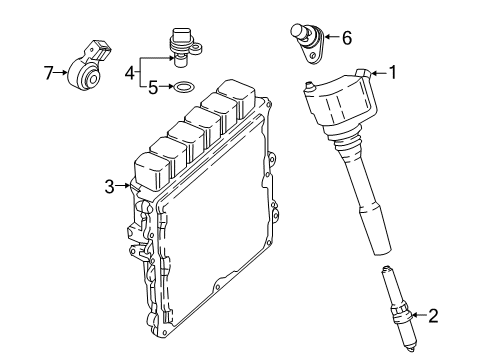 2022 BMW X5 Ignition System Diagram 2