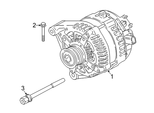 2023 BMW M240i Alternator Diagram