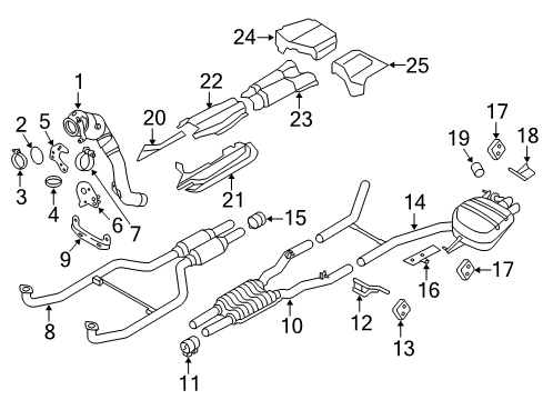 2013 BMW 750i xDrive SCREW CLAMP Diagram for 11658585233