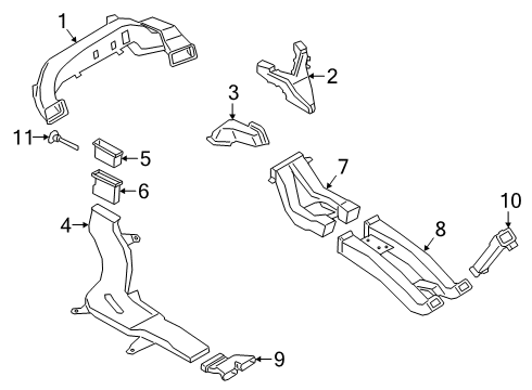 2022 BMW X5 Automatic Temperature Controls Diagram 6