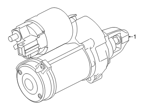 2023 BMW X6 M Starter Diagram 2