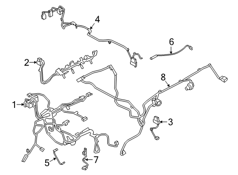 2021 BMW X7 Wiring Harness Diagram 2