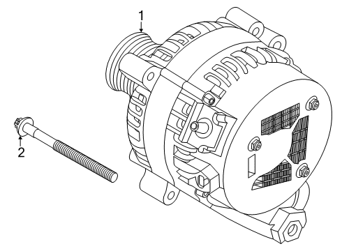 2023 BMW X1 Alternator Diagram