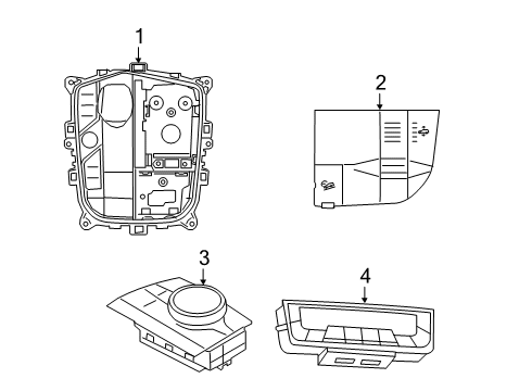 2024 BMW X7 Center Console Diagram 4