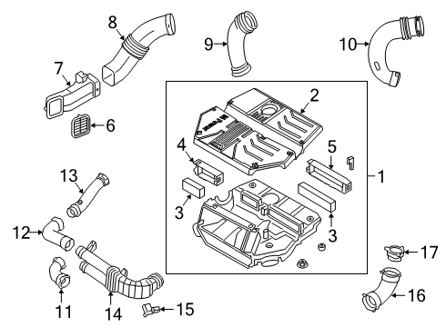 2021 BMW X4 Filters Diagram 2