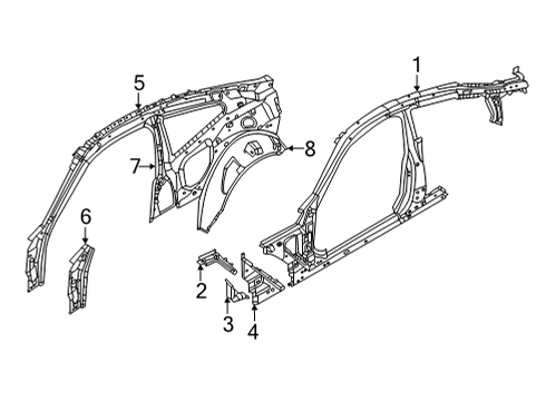 2023 BMW M440i Uniside Diagram 2