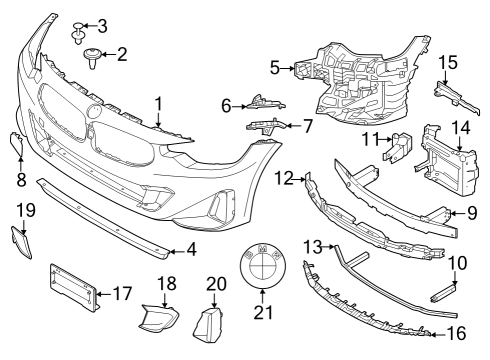 2022 BMW 230i BADGE Diagram for 51149498988