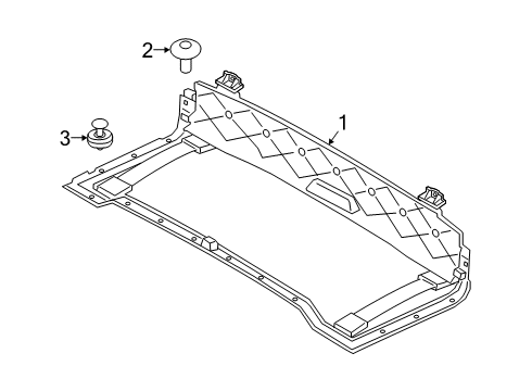 2021 BMW M850i xDrive Storage Compartment Diagram