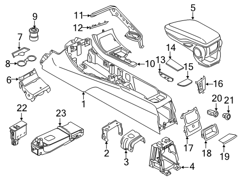 2022 BMW X2 CHARGING DEVICE Diagram for 84105A17945