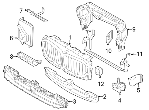 2023 BMW X6 Air Intake Diagram 5