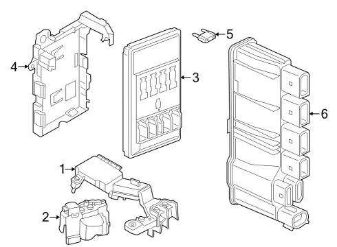 2022 BMW 330e xDrive Fuse & Relay Diagram 1