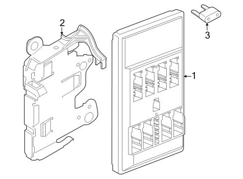 2023 BMW 740i Fuse Box Diagram 1