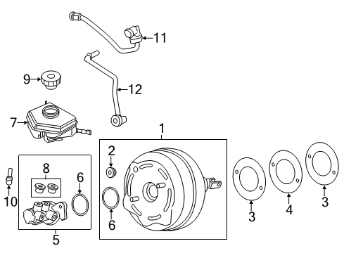 2019 BMW 330i xDrive VACUUM PIPE Diagram for 11665A09C60