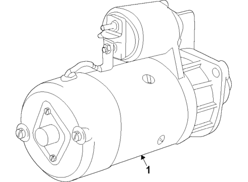 2021 BMW M850i xDrive Starter Diagram