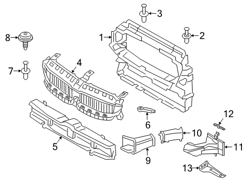 2021 BMW M340i xDrive Air Intake Diagram