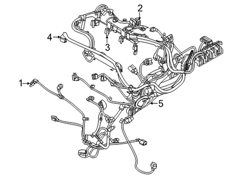 2021 BMW M235i xDrive Gran Coupe Wiring Harness Diagram