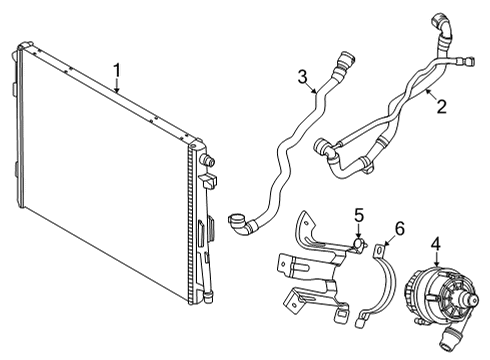 2023 BMW M240i Intercooler Diagram