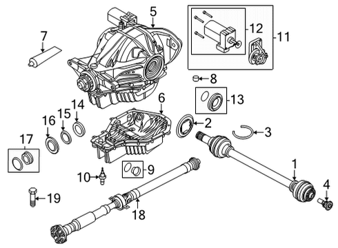 2024 BMW X5 M HEX BOLT Diagram for 26107882970