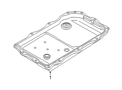 2021 BMW M440i Case & Related Parts Diagram