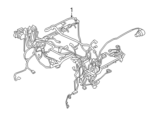 2023 BMW 540i xDrive Wiring Harness Diagram 1