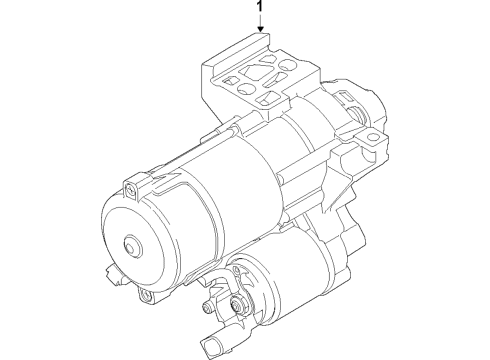 2022 BMW Z4 Starter Diagram 3