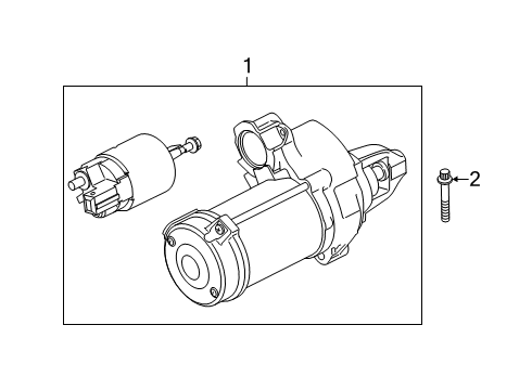 2021 BMW X5 Starter Diagram 2